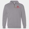 Nublend® Cadet Collar Quarter-Zip Sweatshirt Thumbnail